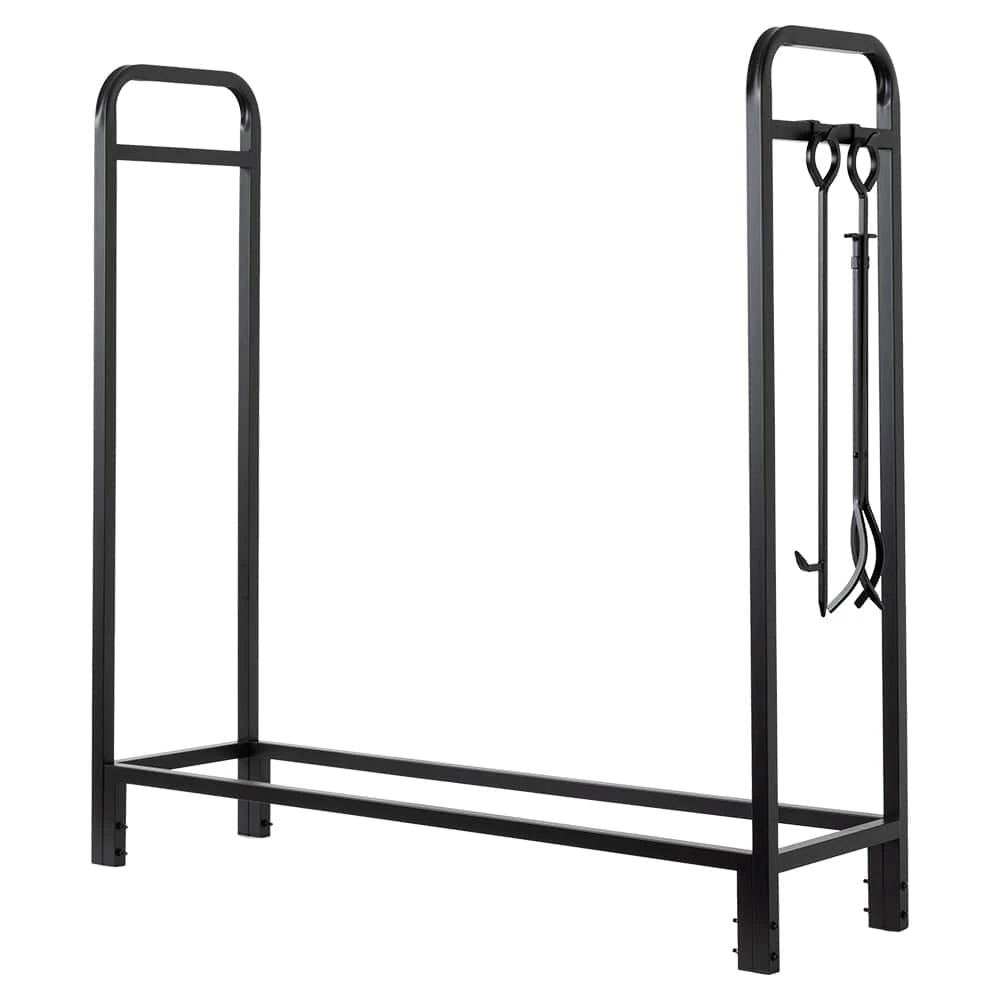 Modern Ember Sierra Mills 48-in Log Rack With Cover - Image 2