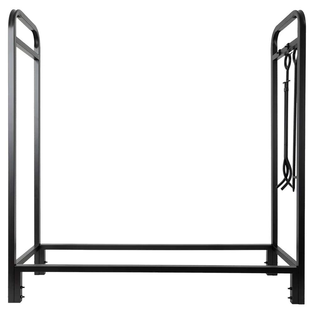 Modern Ember Sierra Mills 48-in Log Rack With Cover - Image 4