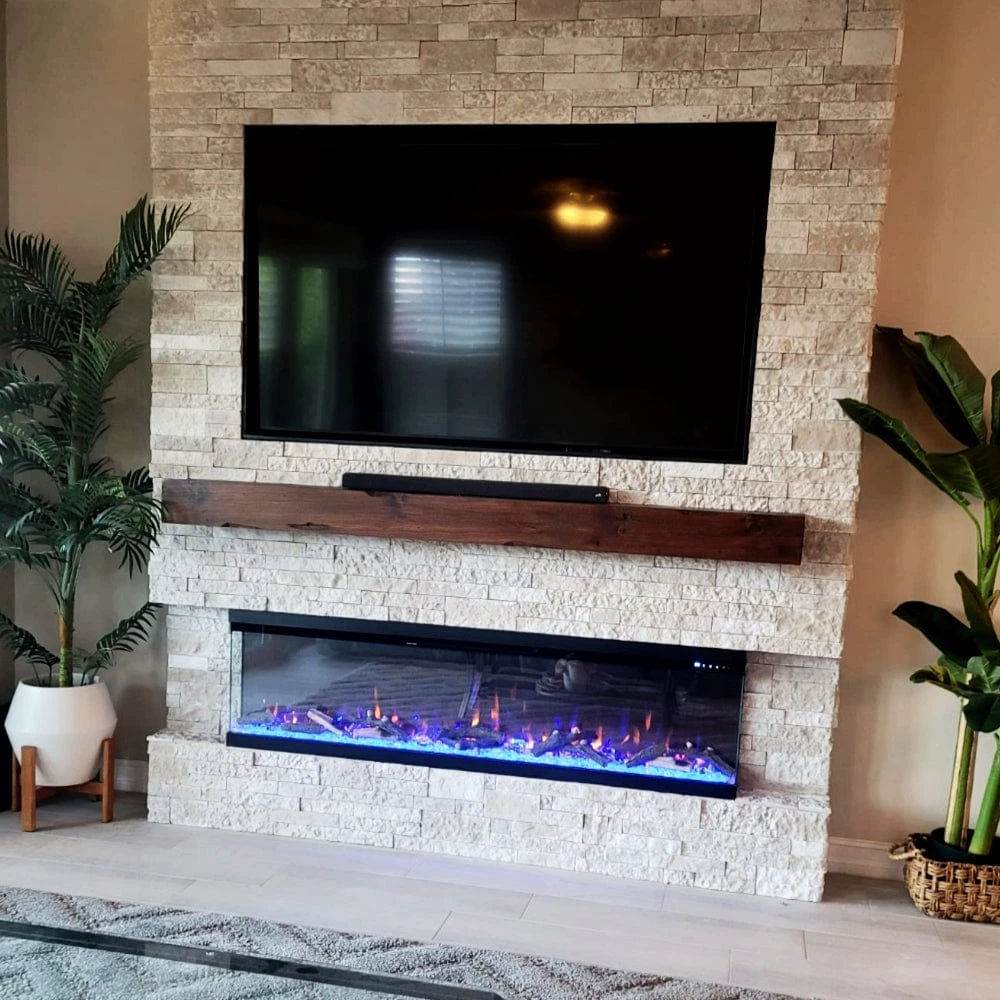 Modern Ember Aerus Skyline 72-in Multi-Sided Smart Electric Fireplace - Image 13