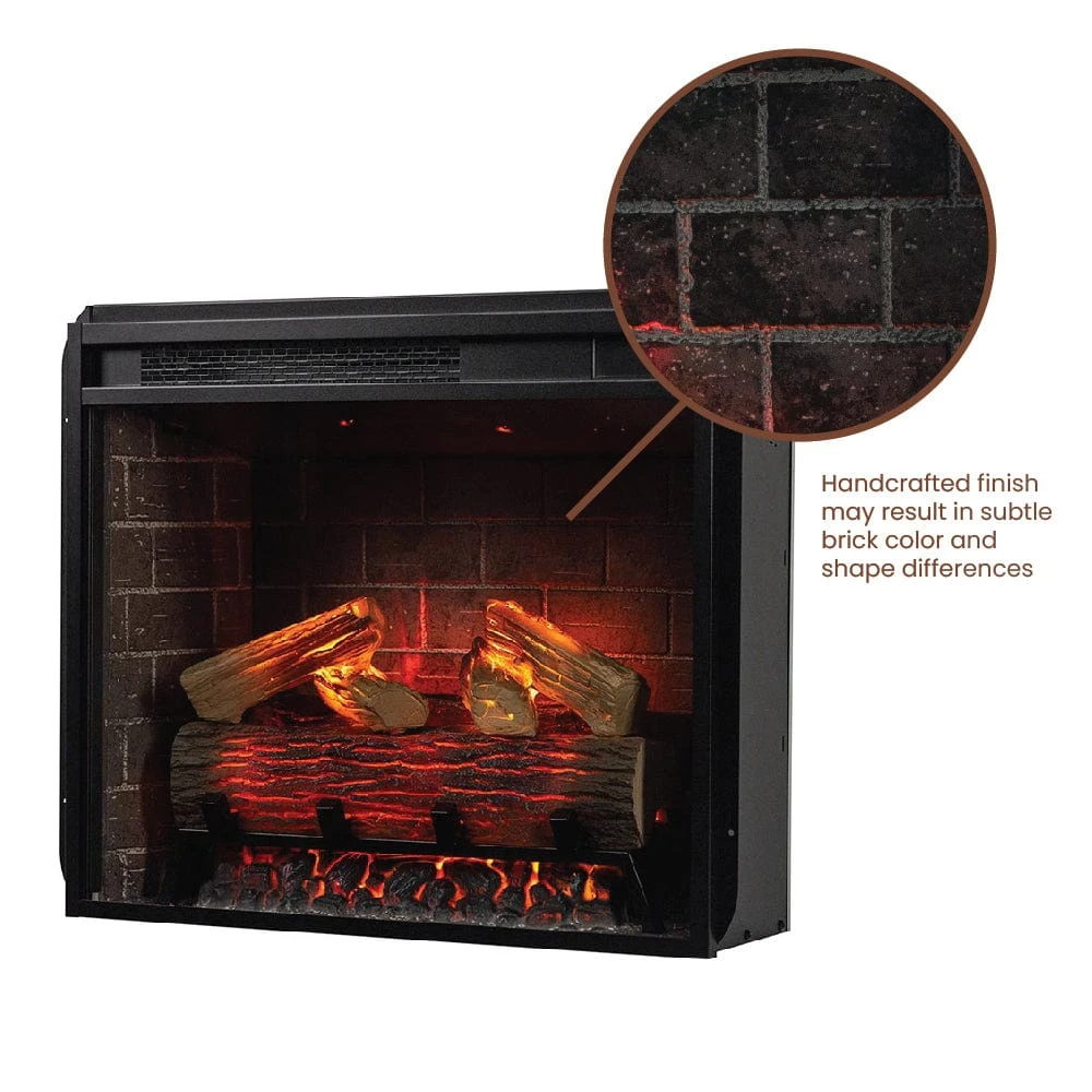 Modern Ember Uptown 28-In Smart Electric Fireplace Insert & Trim Kit - EF-TL-28 & TRIM-28 - Image 13