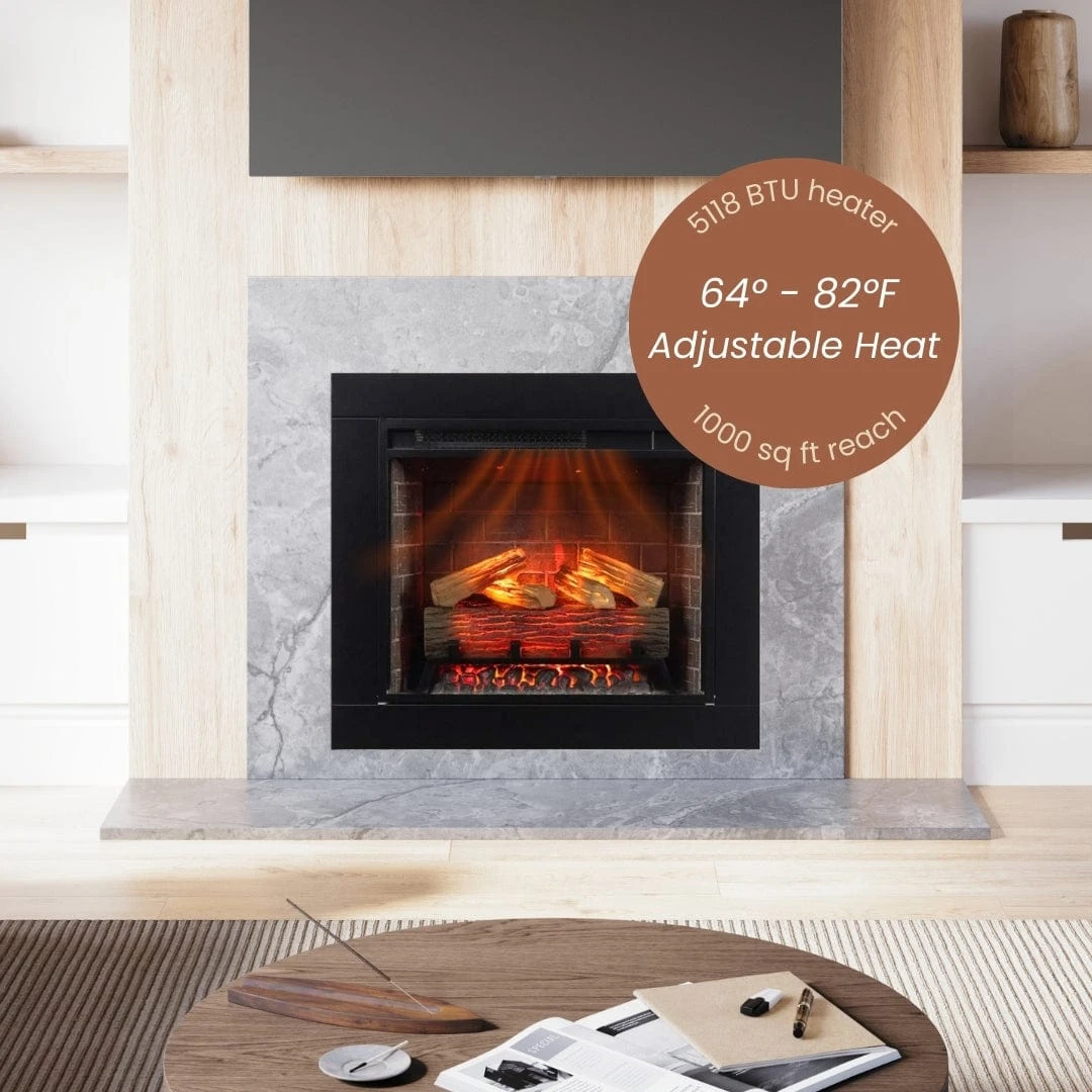 Modern Ember Uptown 23” Smart Electric Insert & Trim Kit - Image 11