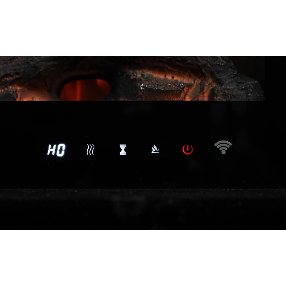 Modern Ember 42 In. Vibrance Built-In Smart Wi-Fi Enabled Linear Electric Fireplace With Remote Control And Adjustable Flame - Image 6