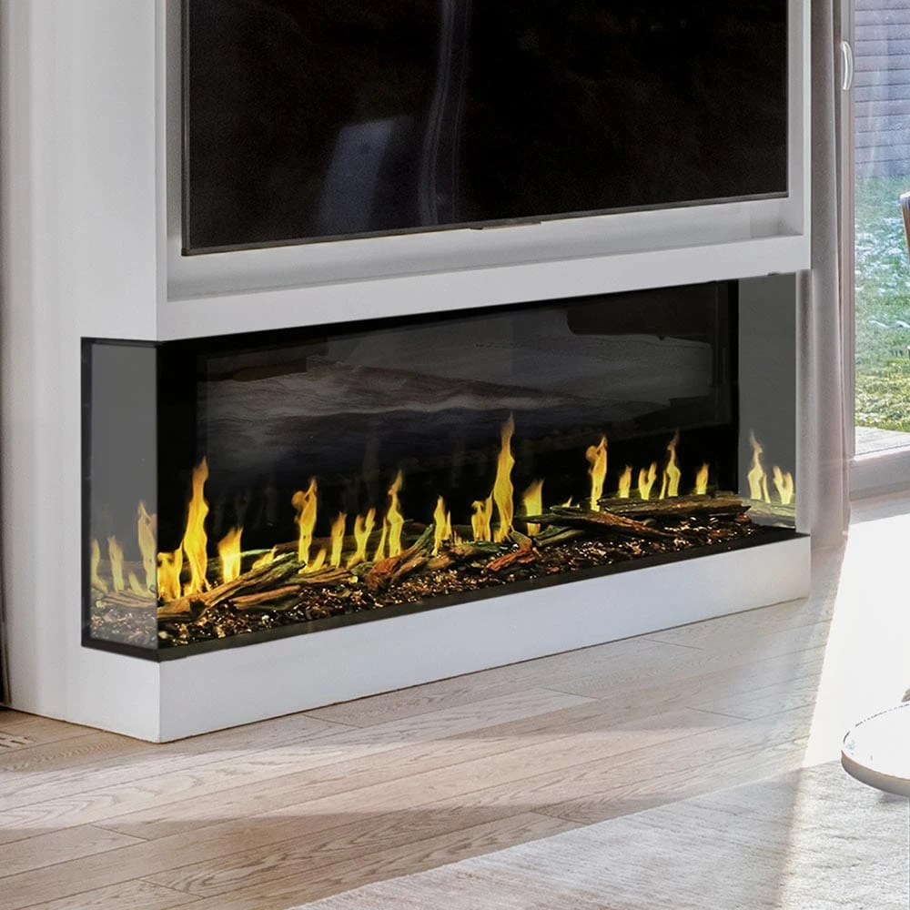 Modern Flames Orion 120-in Multi Heliovision Linear Electric Fireplace
