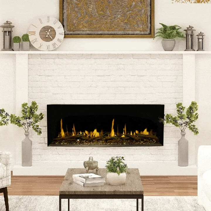Modern Flames Orion 120-in Multi Heliovision Linear Electric Fireplace - Image 3
