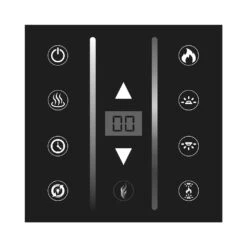 Modern Flames Thermostat And Full Wall Control