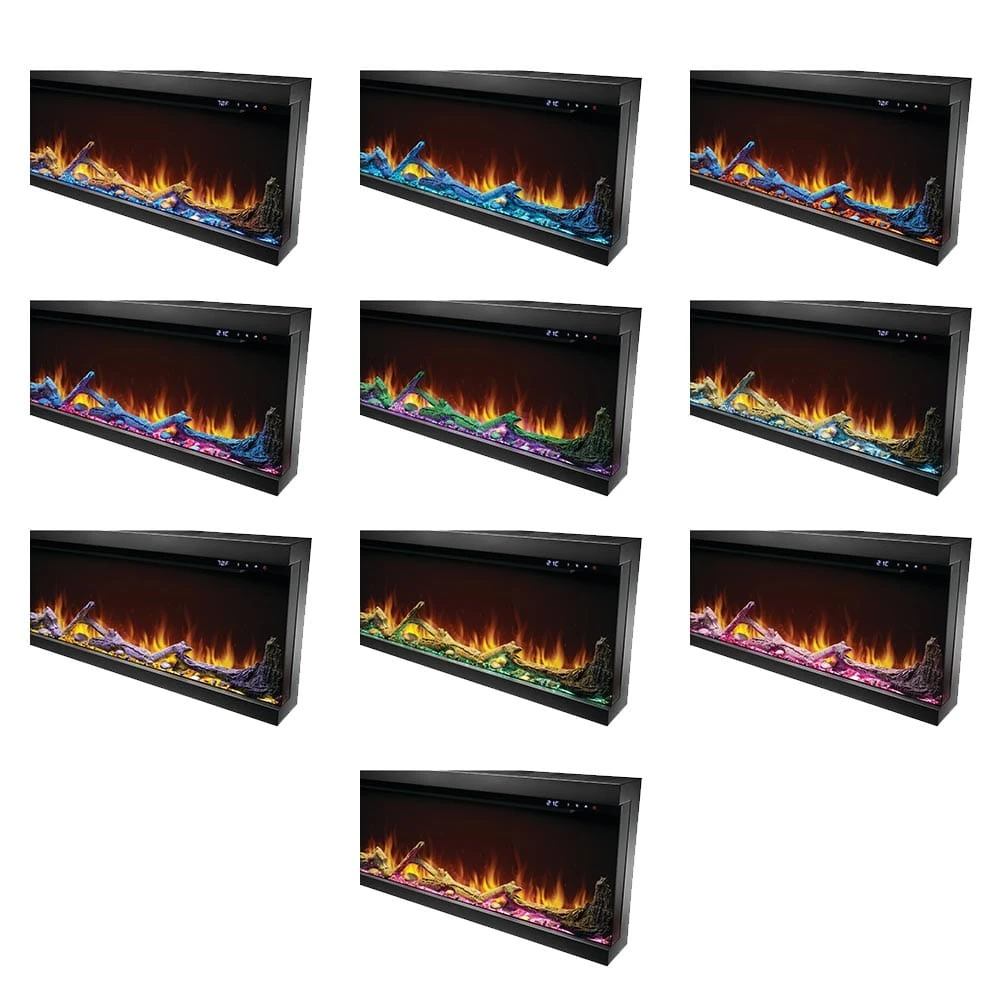 Napoleon Astound Flexmount 62-in Linear Electric Fireplace - Image 3