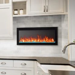 Napoleon Entice 36-in Linear Electric Fireplace