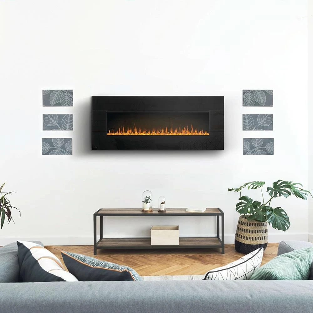 Napoleon 50-in Harsten Wall Mount Electric Fireplace With Bluetooth Speakers - Image 2