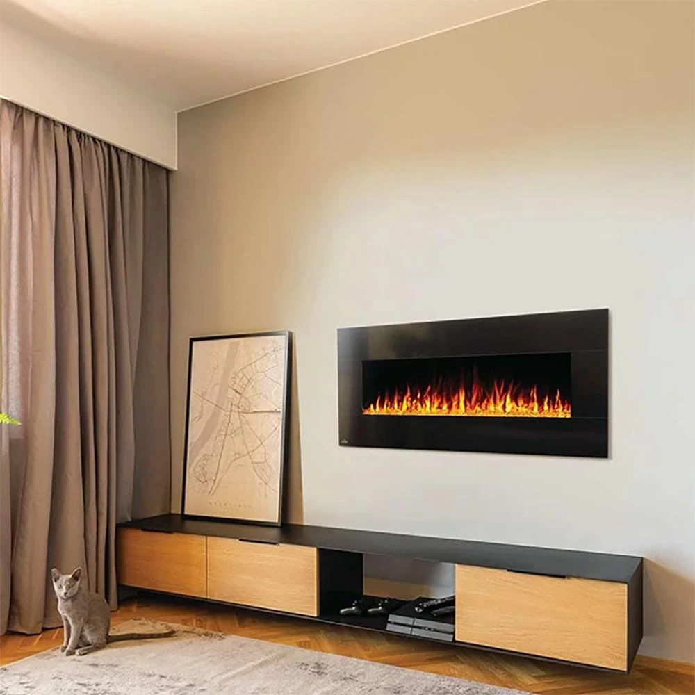 Napoleon 50-in Harsten Wall Mount Electric Fireplace With Bluetooth Speakers - Image 8