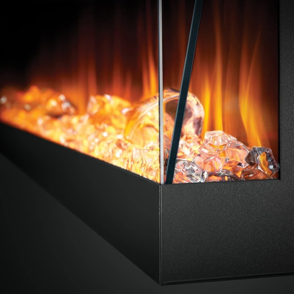Napoleon 60-In TriVista Pictura 3-Sided Wall Mount Electric Fireplace - Image 17