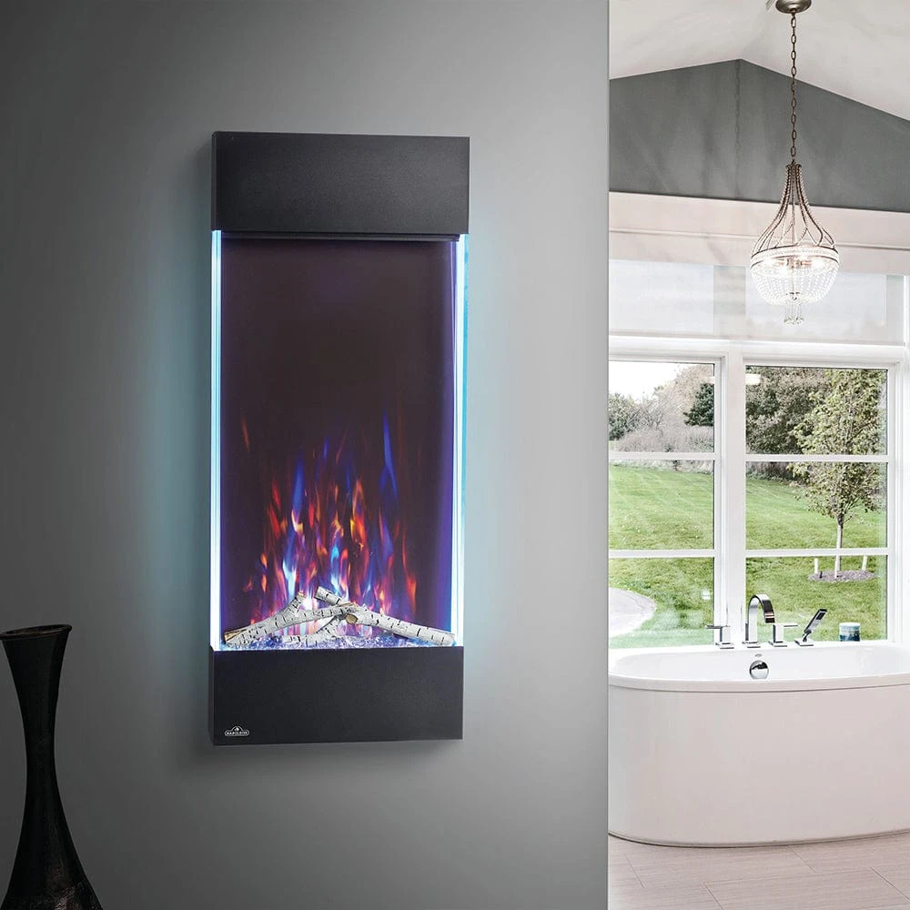 Napoleon 38-In Allure Vertical Wall Mount Electric Fireplace- NEFVC38H - Image 2
