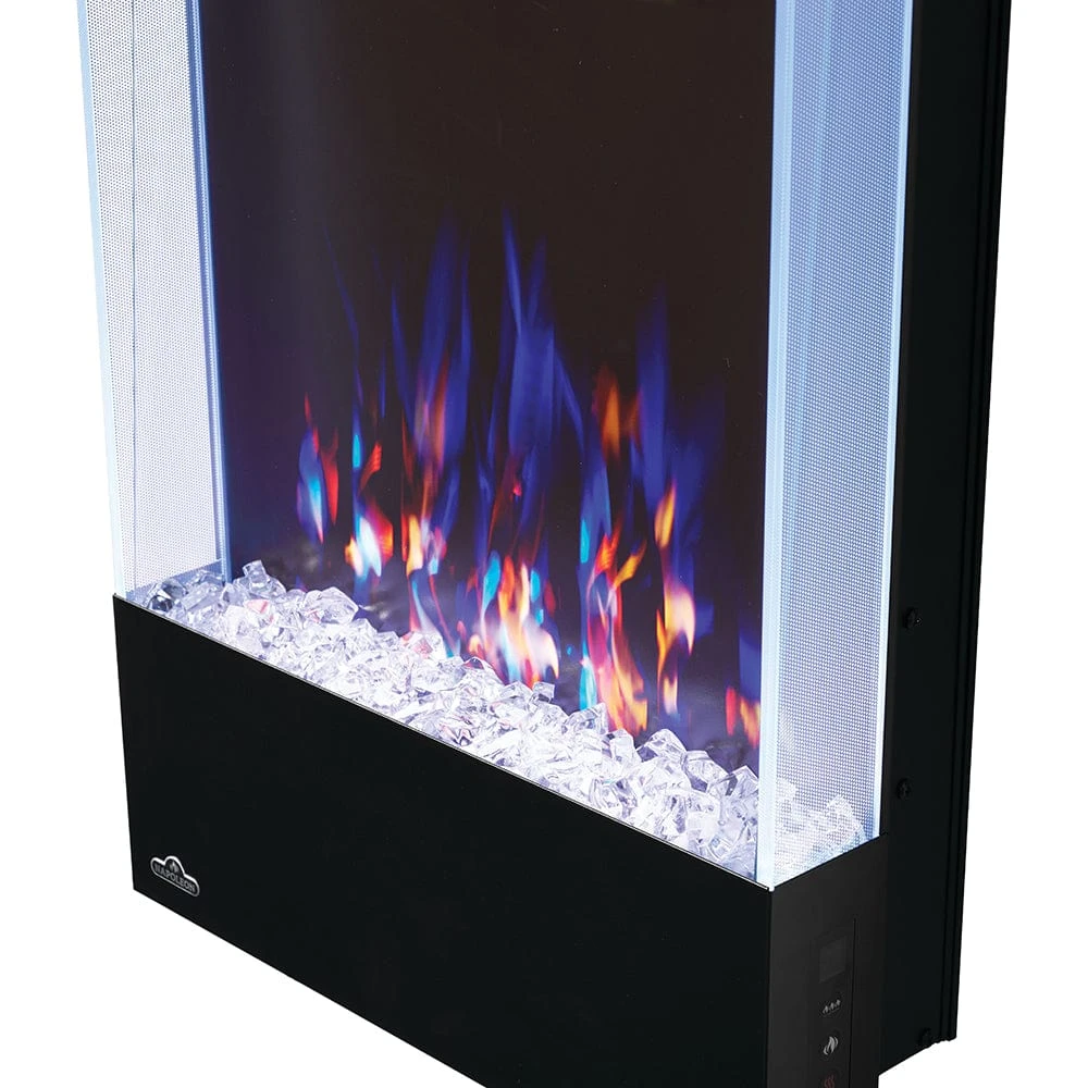 Napoleon 38-In Allure Vertical Wall Mount Electric Fireplace- NEFVC38H - Image 4