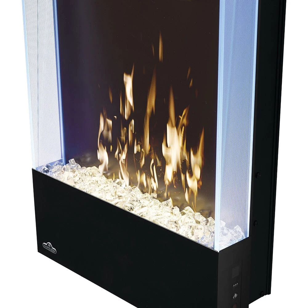 Napoleon 38-In Allure Vertical Wall Mount Electric Fireplace- NEFVC38H - Image 6