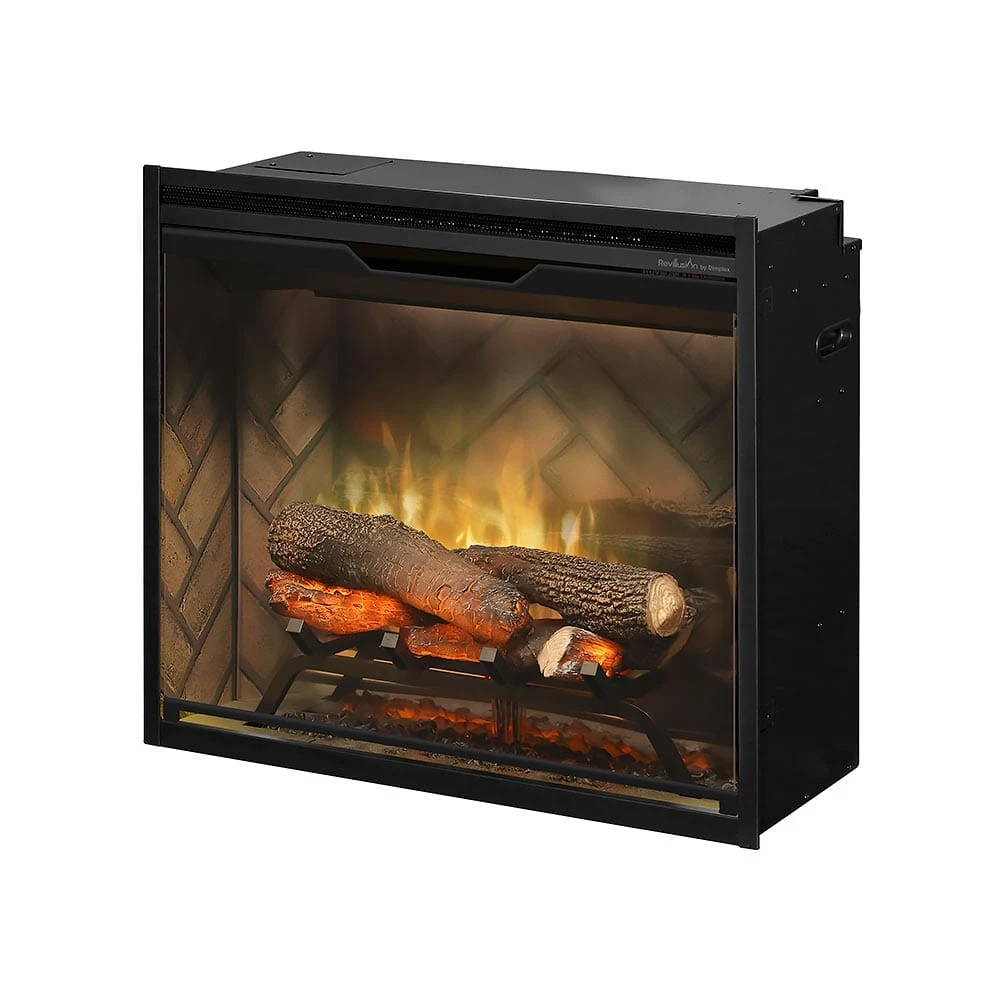 Dimplex 24 Inch Revillusion Electric Firebox Herringbone Brick - Image 5