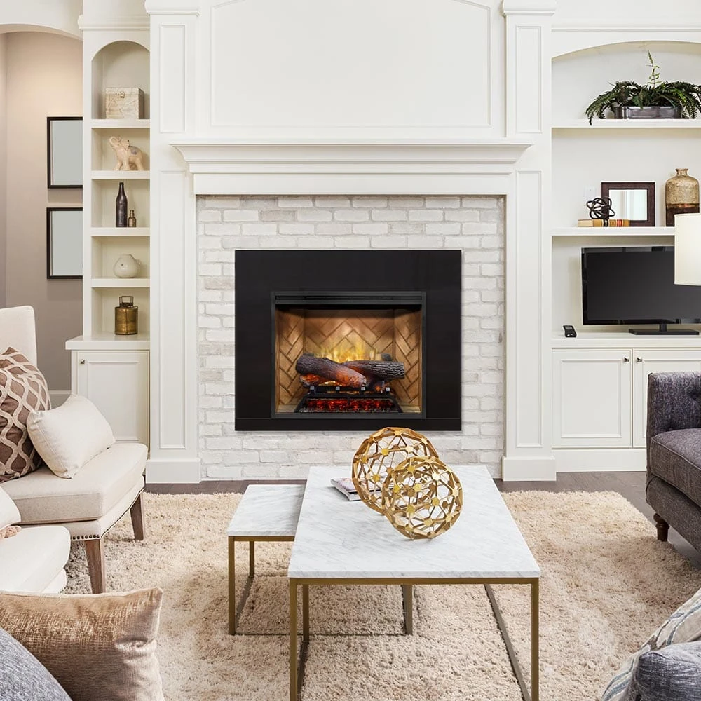 Dimplex 24 Inch Revillusion Electric Firebox Herringbone Brick - Image 2