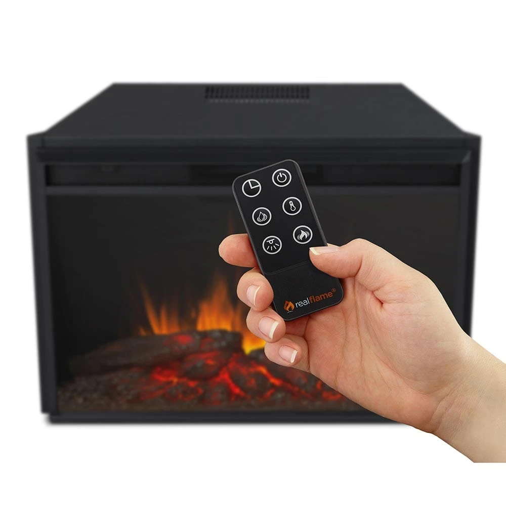 Deland Grand Electric Fireplace Mantel Package In Gray - Image 7