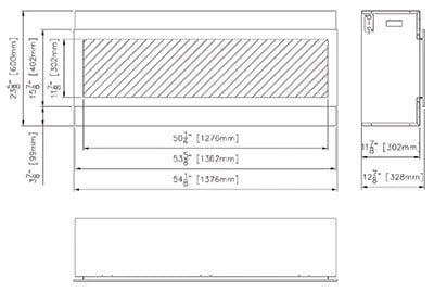 Remii 55-In Deep Built-In Electric Fireplace - Image 2