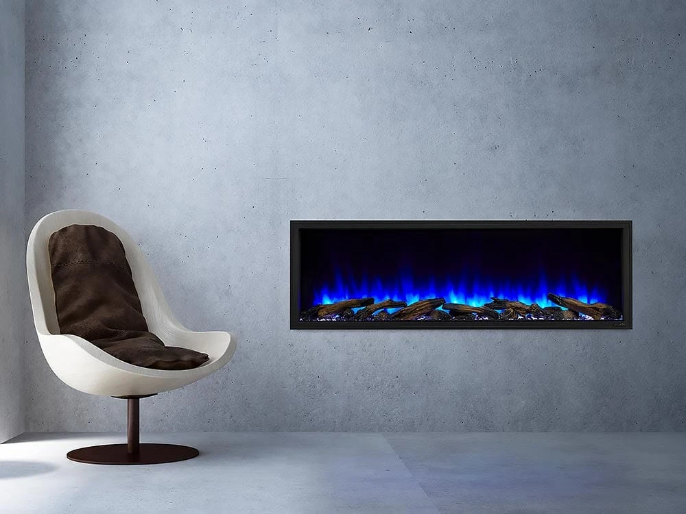 SimpliFire 55-in Scion Linear Built-In Electric Fireplace - Image 8