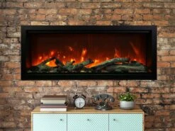 Amantii Symmetry XT Bespoke 50-in Linear Electric Fireplace