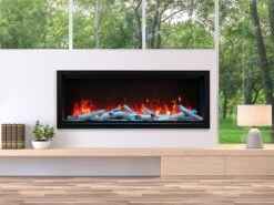 Amantii Symmetry XT Bespoke 60-in Linear Electric Fireplace