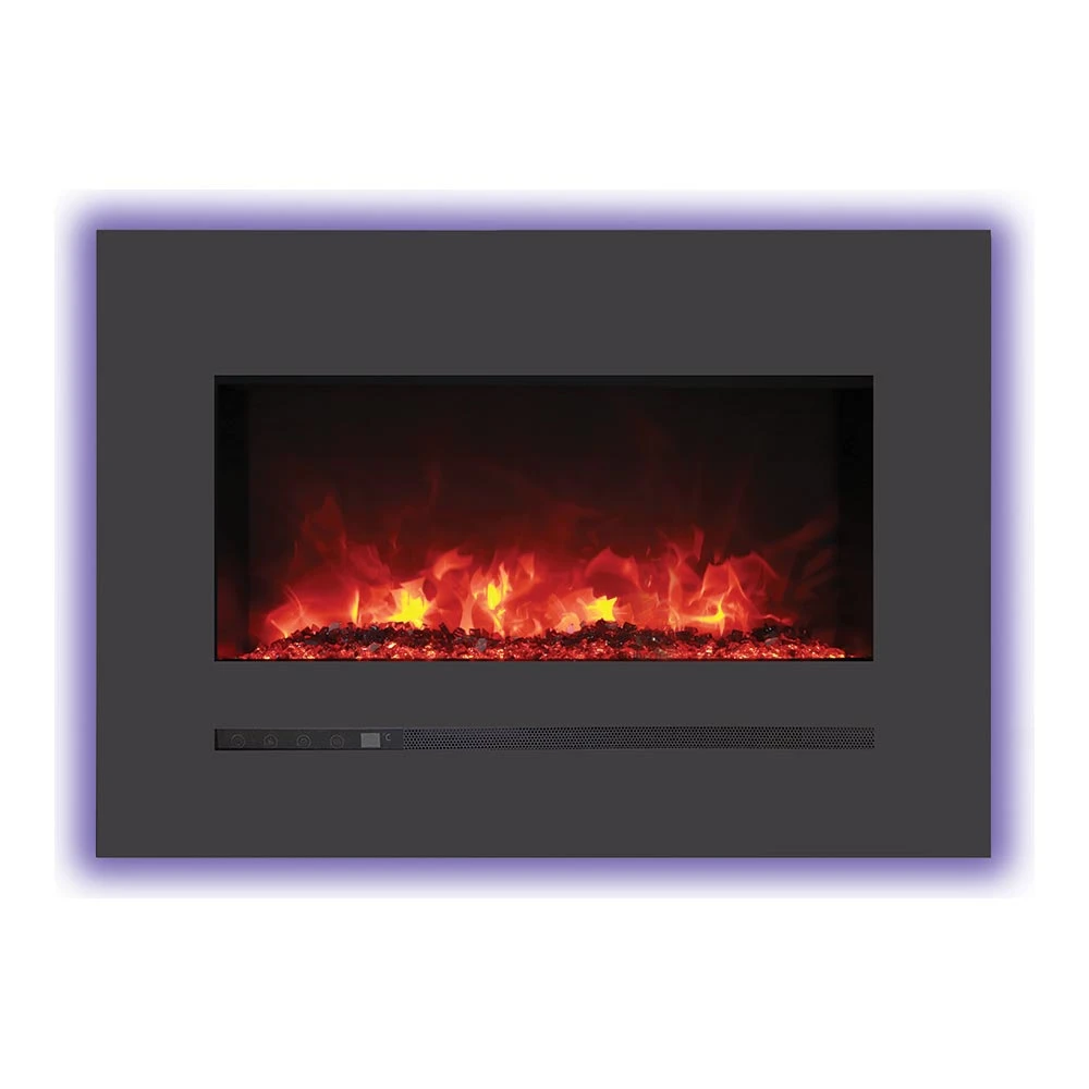 Sierra Flame 32-In Wall Mount Electric Fireplace - Image 6