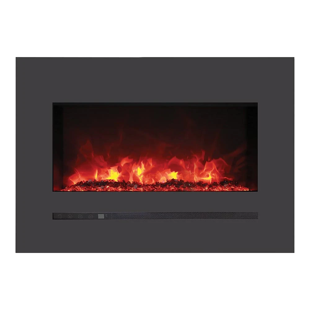 Sierra Flame 32-In Wall Mount Electric Fireplace - Image 3