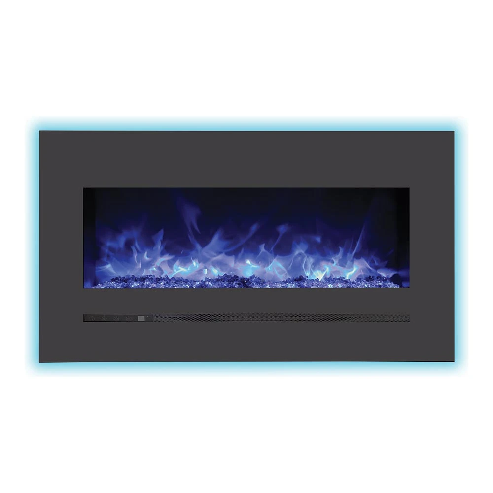Sierra Flame 40-In Wall Mount Electric Fireplace - Image 5