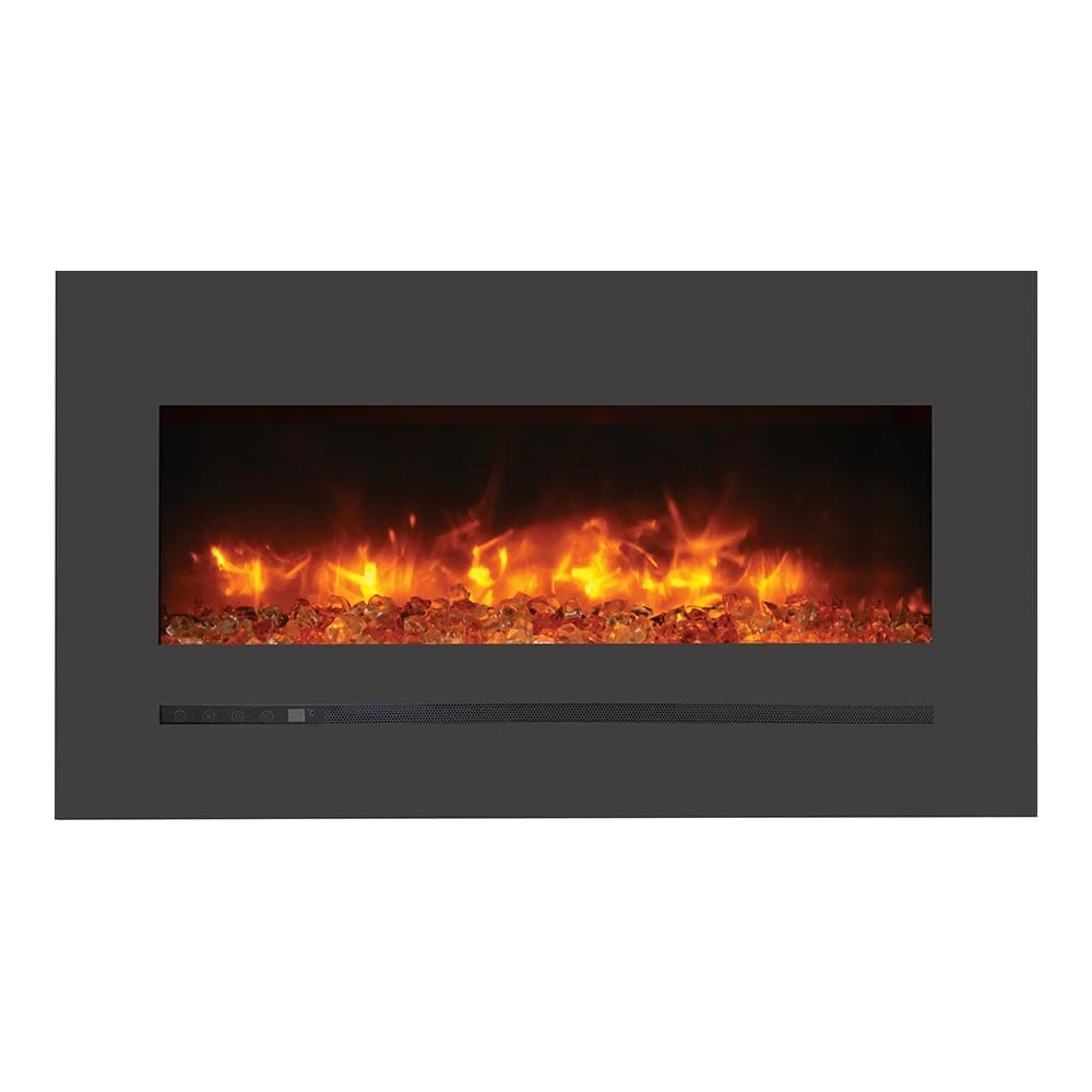 Sierra Flame 40-In Wall Mount Electric Fireplace - Image 4