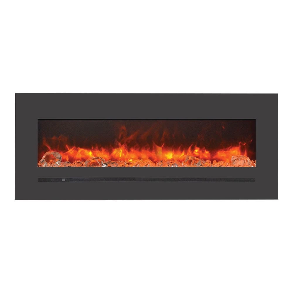 Sierra Flame 55-In Wall Mount Electric Fireplace - Image 3