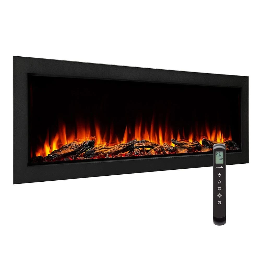 SimpliFire 55-in Forum Outdoor Linear Electric Fireplace - Image 5