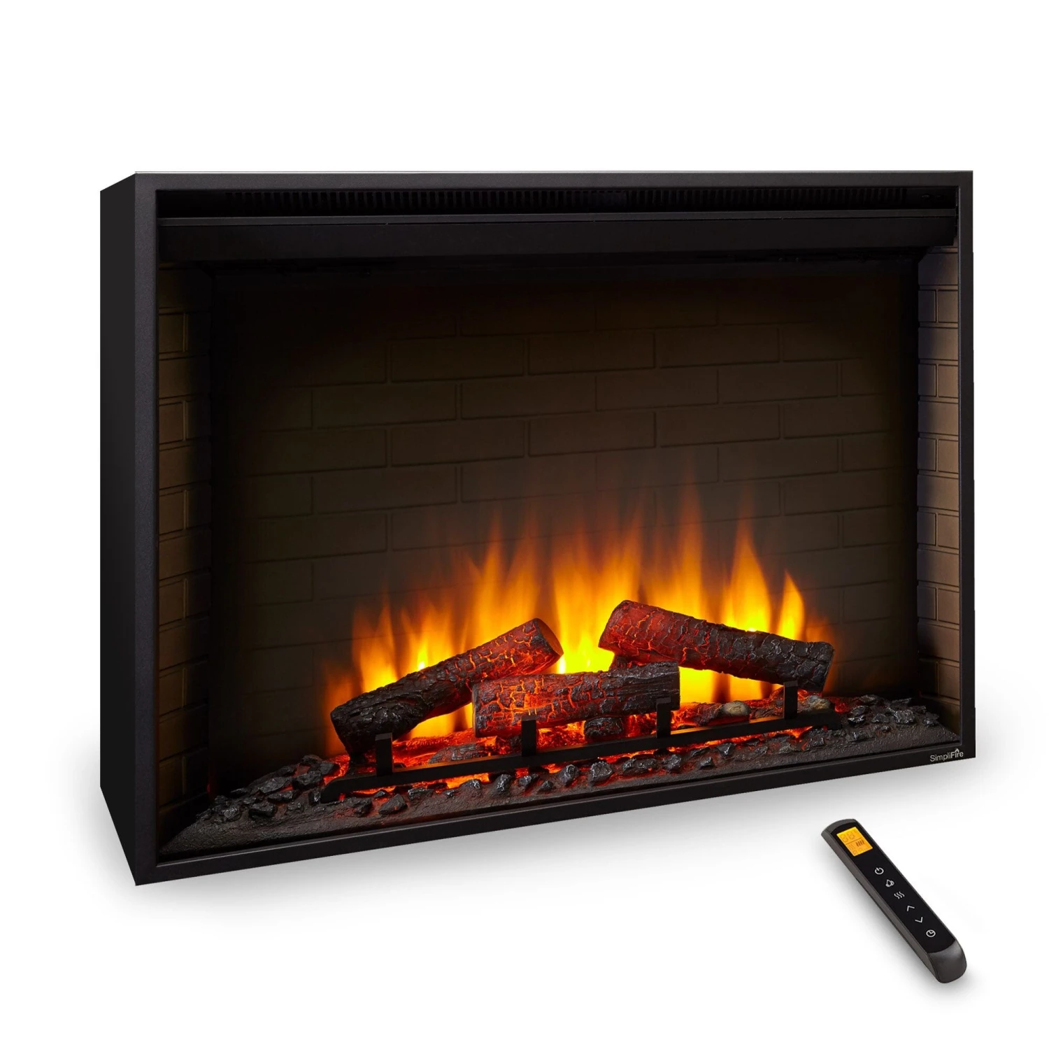 SimpliFire 36-In Built-In Electric Fireplace - SF-BI36-EB - Image 2