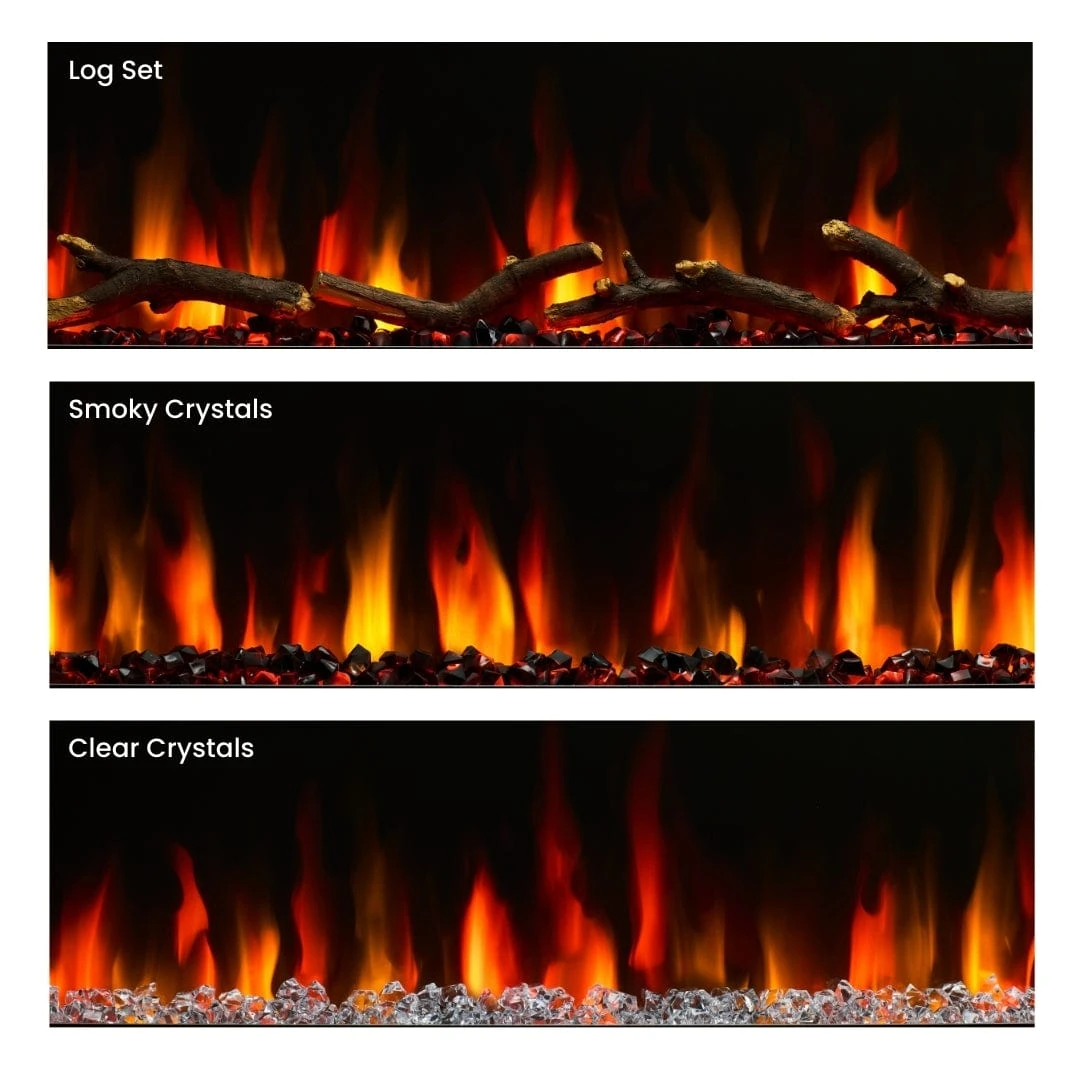 SimpliFire 72-in Allusion Slim Linear Electric Fireplace - Image 11