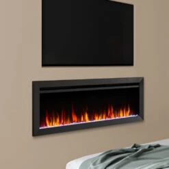 SimpliFire 50-in Allusion Slim Linear Electric Fireplace