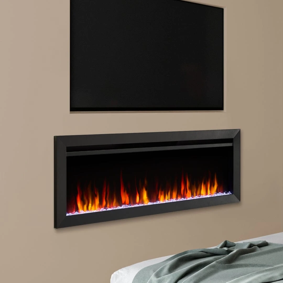 SimpliFire 50-in Allusion Slim Linear Electric Fireplace