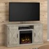 Killian Electric Fireplace TV Stand In Ashland Pine