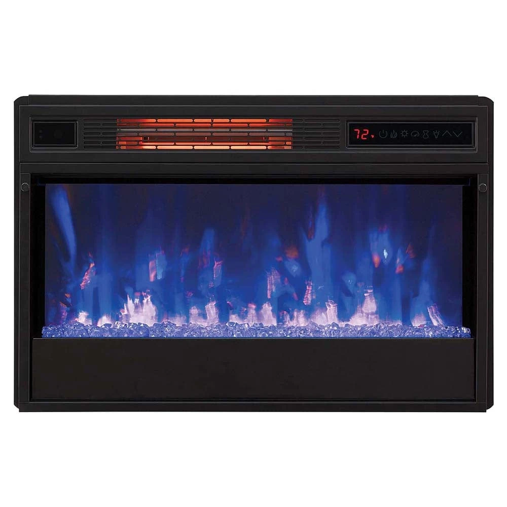 ClassicFlame 26-In 3D SpectraFire Plus Infrared Fireplace Insert W/ Glass - Image 11