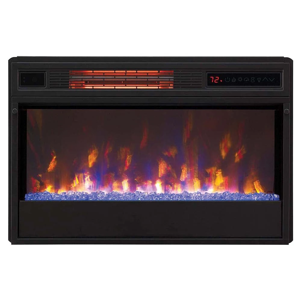 ClassicFlame 26-In 3D SpectraFire Plus Infrared Fireplace Insert W/ Glass - Image 10