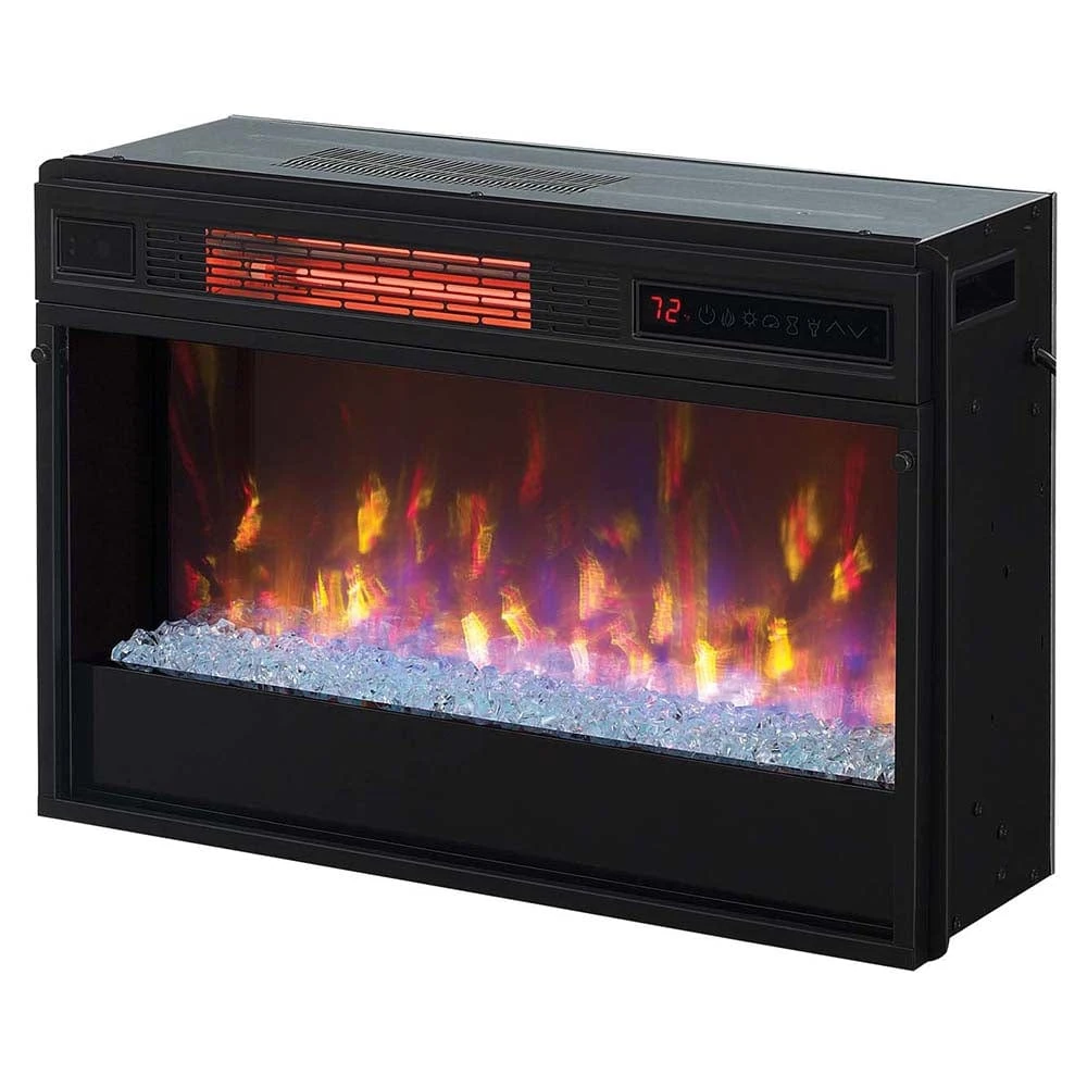 ClassicFlame 26-In 3D SpectraFire Plus Infrared Fireplace Insert W/ Glass - Image 4