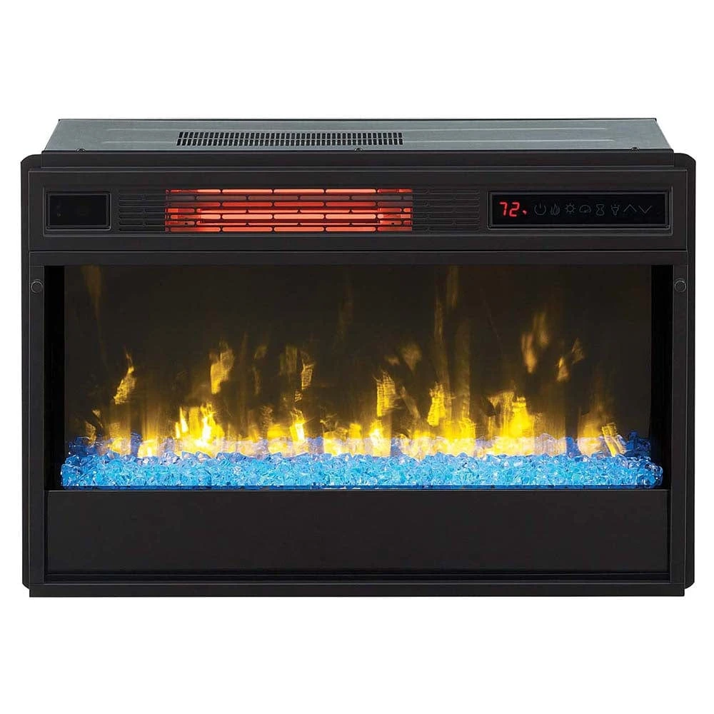 ClassicFlame 26-In 3D SpectraFire Plus Infrared Fireplace Insert W/ Glass - Image 8