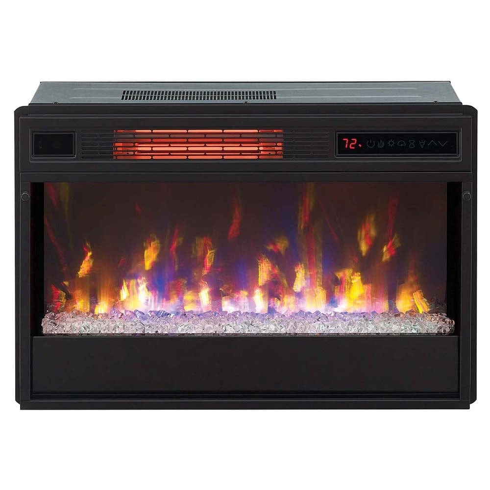 ClassicFlame 26-In 3D SpectraFire Plus Infrared Fireplace Insert W/ Glass - Image 2