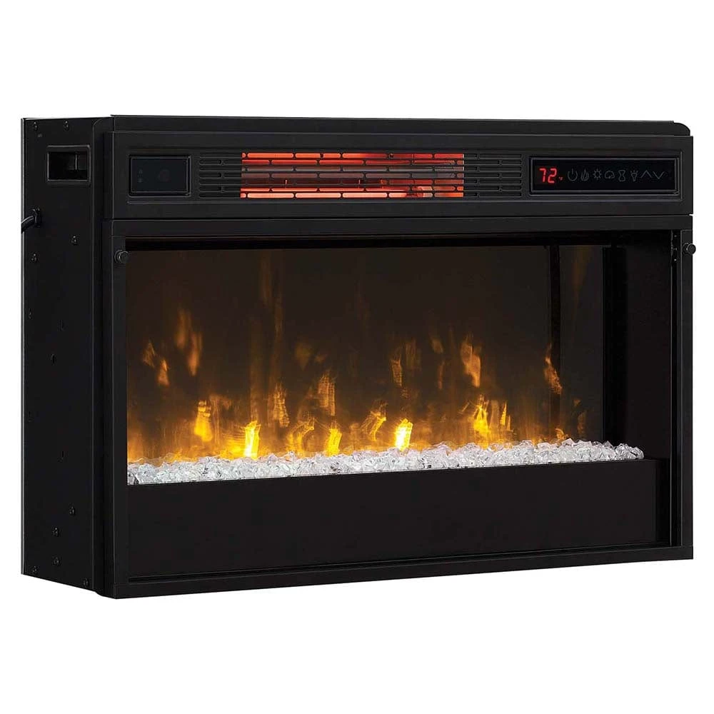 ClassicFlame 26-In 3D SpectraFire Plus Infrared Fireplace Insert W/ Glass