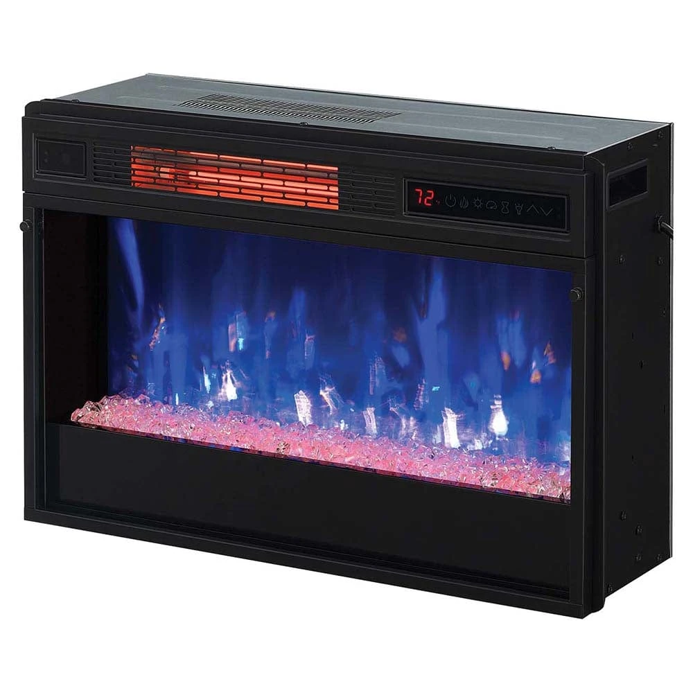 ClassicFlame 26-In 3D SpectraFire Plus Infrared Fireplace Insert W/ Glass - Image 5